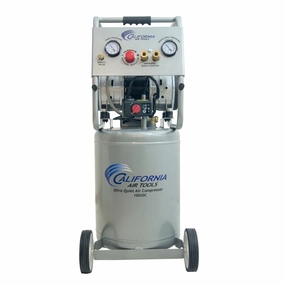 2HP 10 Gallon Oil-Free Steel Tank Air Compressor with Auto Drain Valve