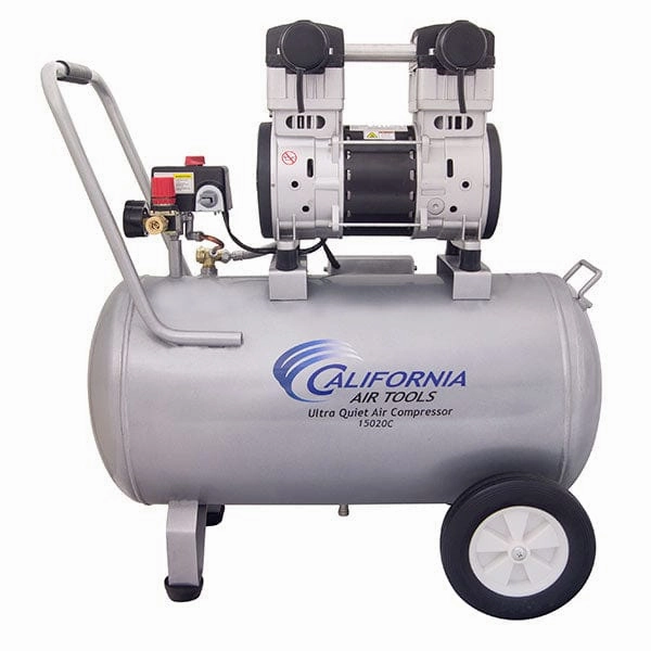 2HP 220V 15 Gallon Oil-Free Steel Tank Air Compressor