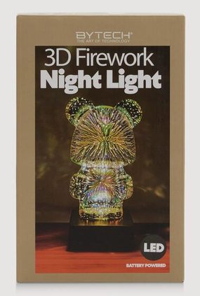 3D Firework Night Light