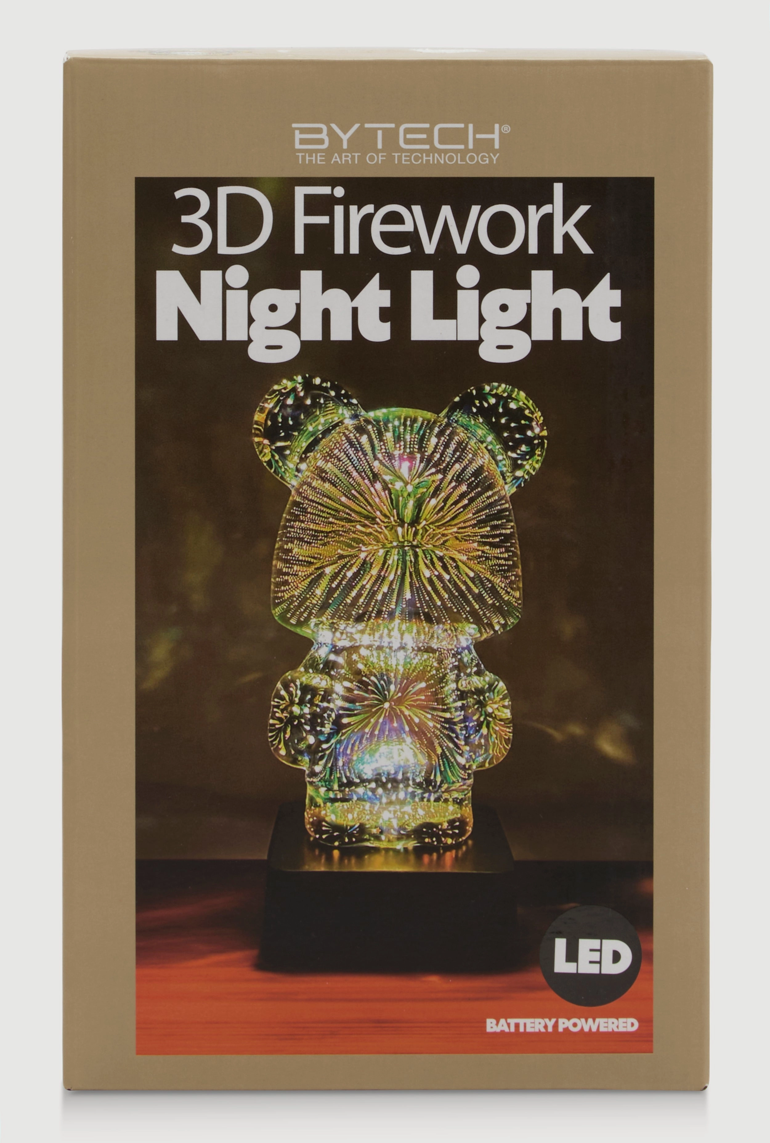 3D Firework Night Light