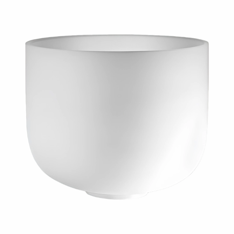 432 Hz 11" Crystal Singing Bowl Note F4 - Heart Chakra