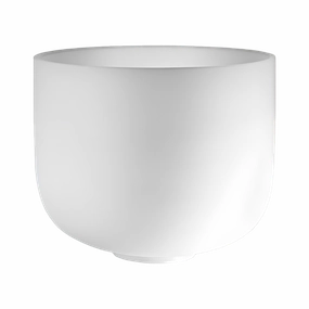 432 Hz 11" Crystal Singing Bowl Note F4 - Heart Chakra