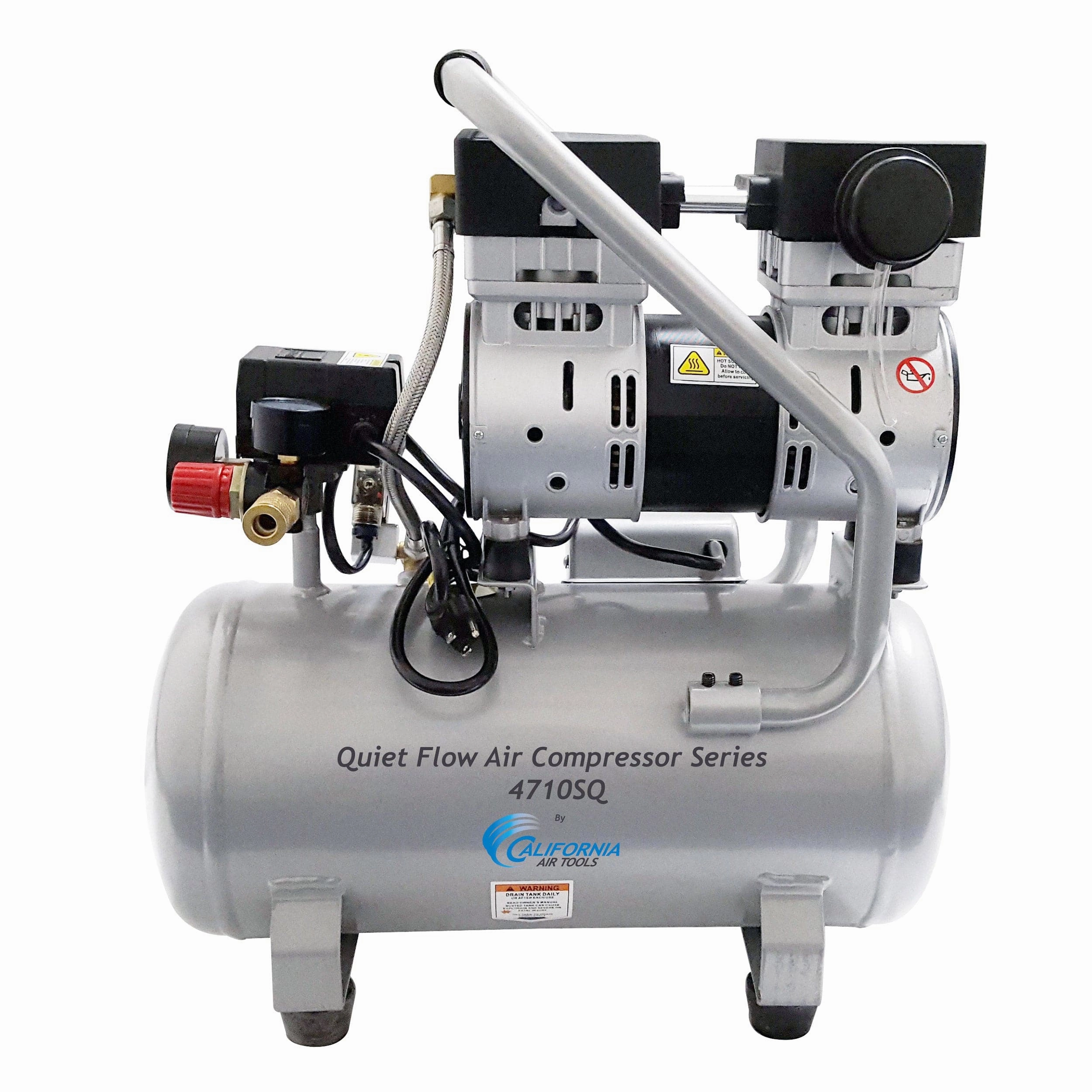 4.7 Gallon Oil-Free Steel Tank Air Compressor - 1 HP