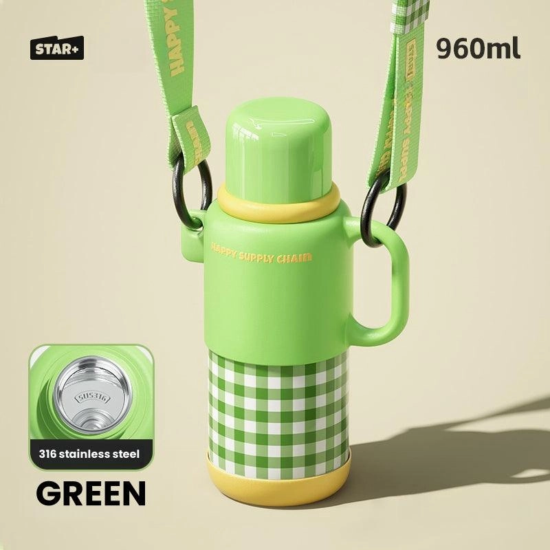 960ML STAR  Thermal Bottle - 24H Insulation, 316 Stainless Steel