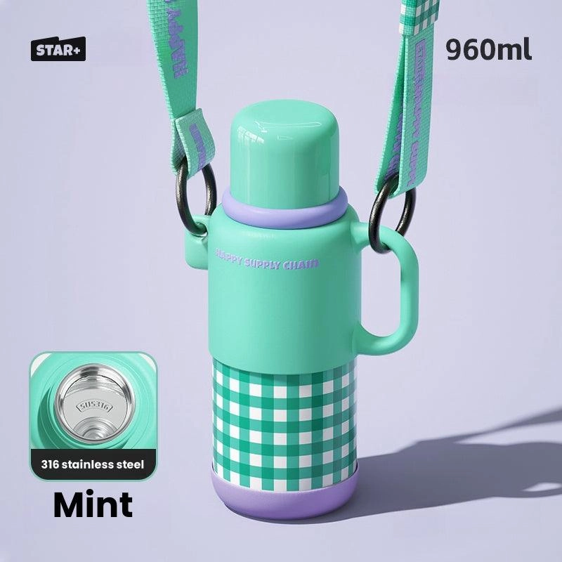 960ML STAR  Thermal Bottle - 24H Insulation, 316 Stainless Steel