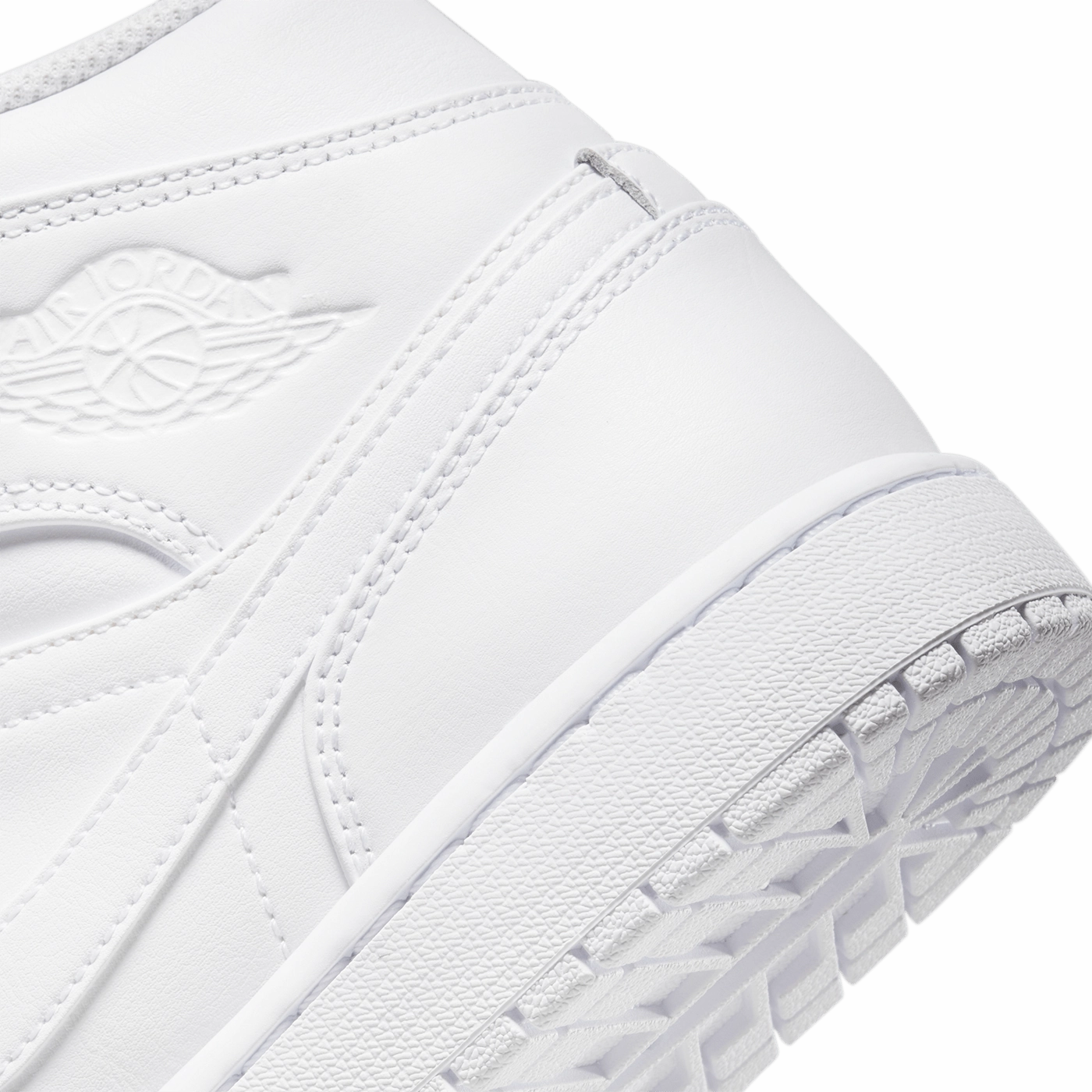 Air Jordan 1 Mid 'Triple White'