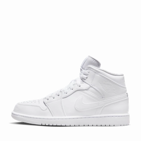 Air Jordan 1 Mid 'Triple White'