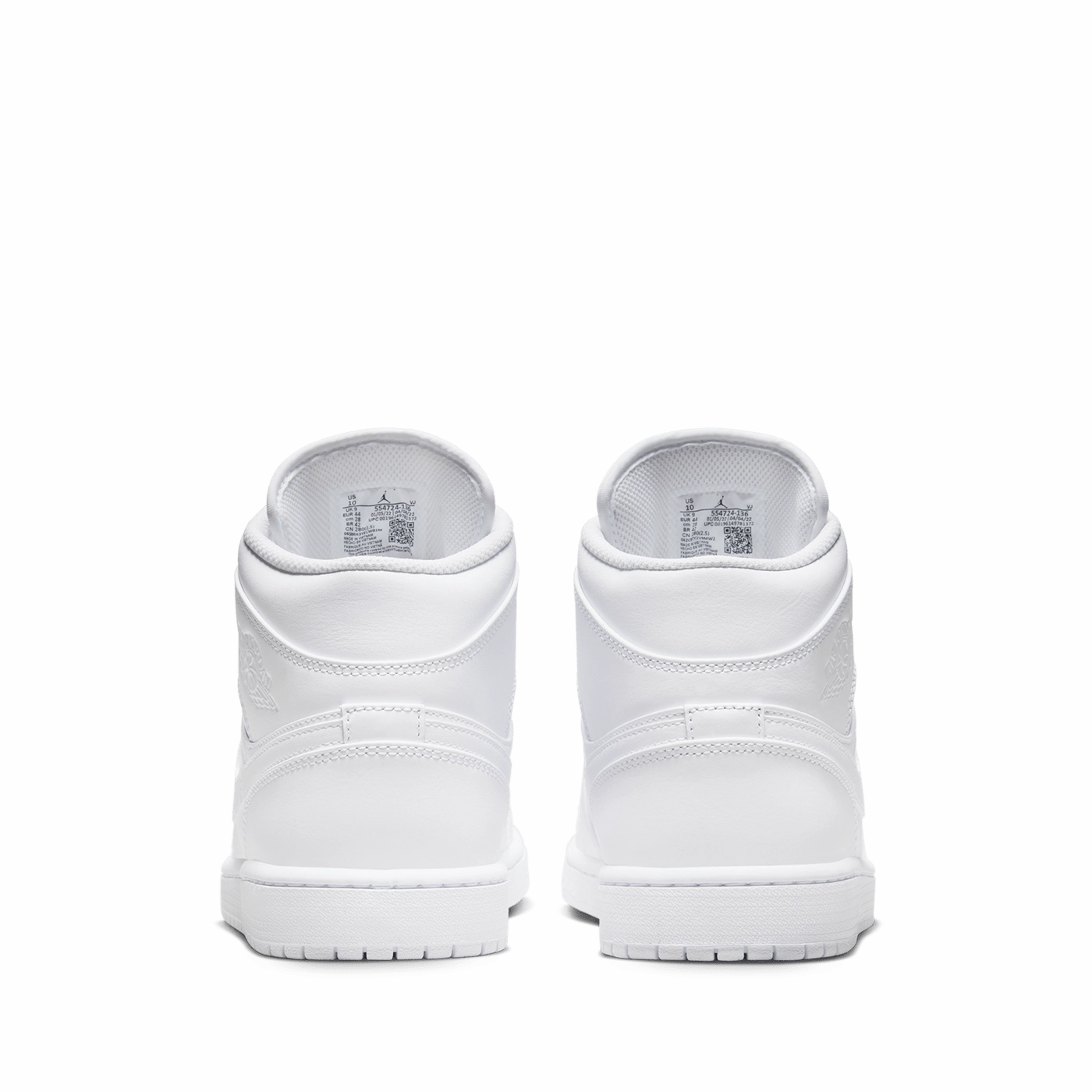 Air Jordan 1 Mid 'Triple White'