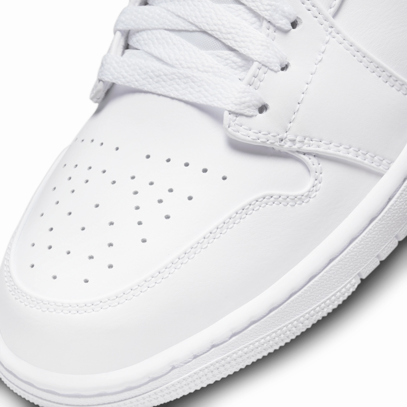 Air Jordan 1 Mid 'Triple White'