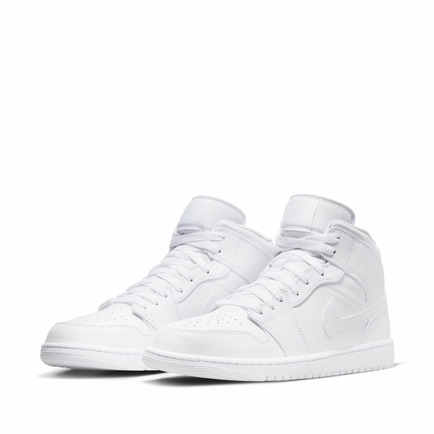 Air Jordan 1 Mid 'Triple White'