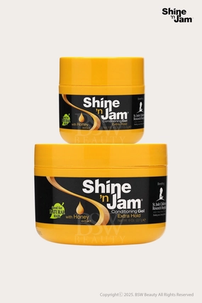 AMPRO PRO STYLE SHINE'N JAM CONDITIONING GEL EXTRA HOLD - 3 SIZE