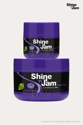 AMPRO PRO STYLE SHINE'N JAM CONDITIONING GEL REGULAR HOLD - 2 SIZE