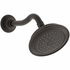 Artifacts Single-Function 2.5 GPM Showerhead with Katalyst Spray, Oil Rubbed Bronze