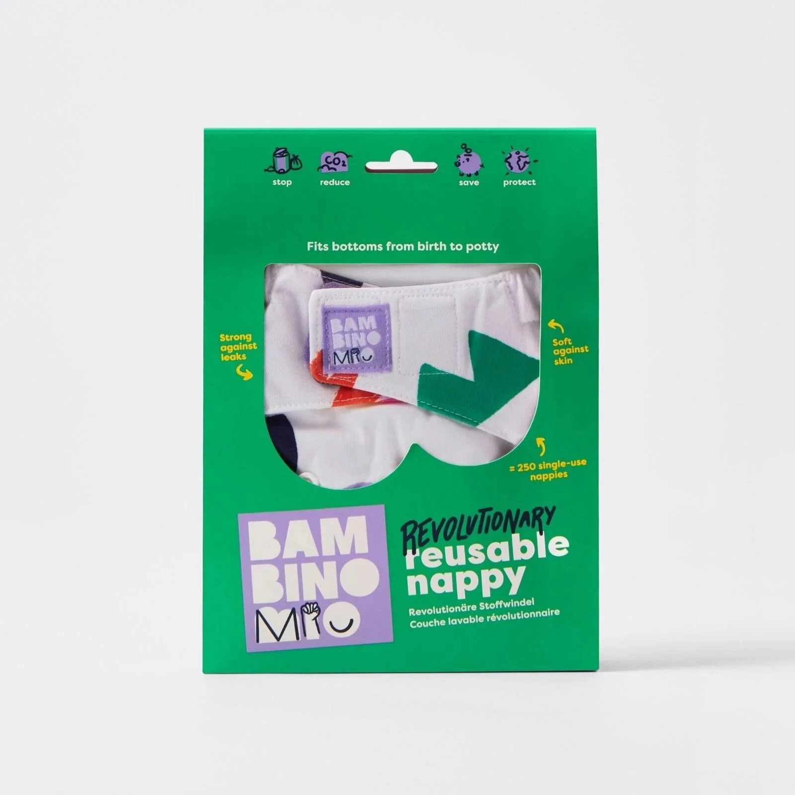 Bambino Mio-Revolutionary Reusable Nappy - Smile