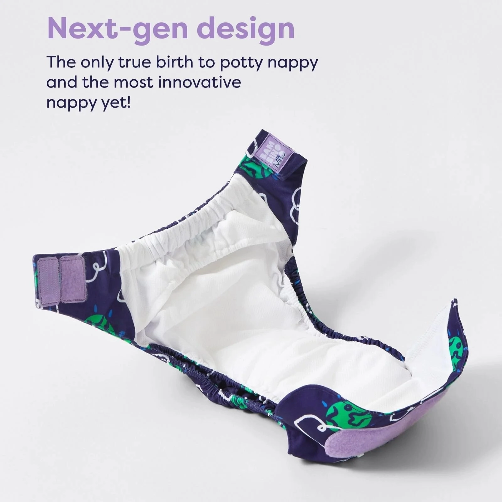 Bambino Mio-Revolutionary Reusable Nappy - Smile