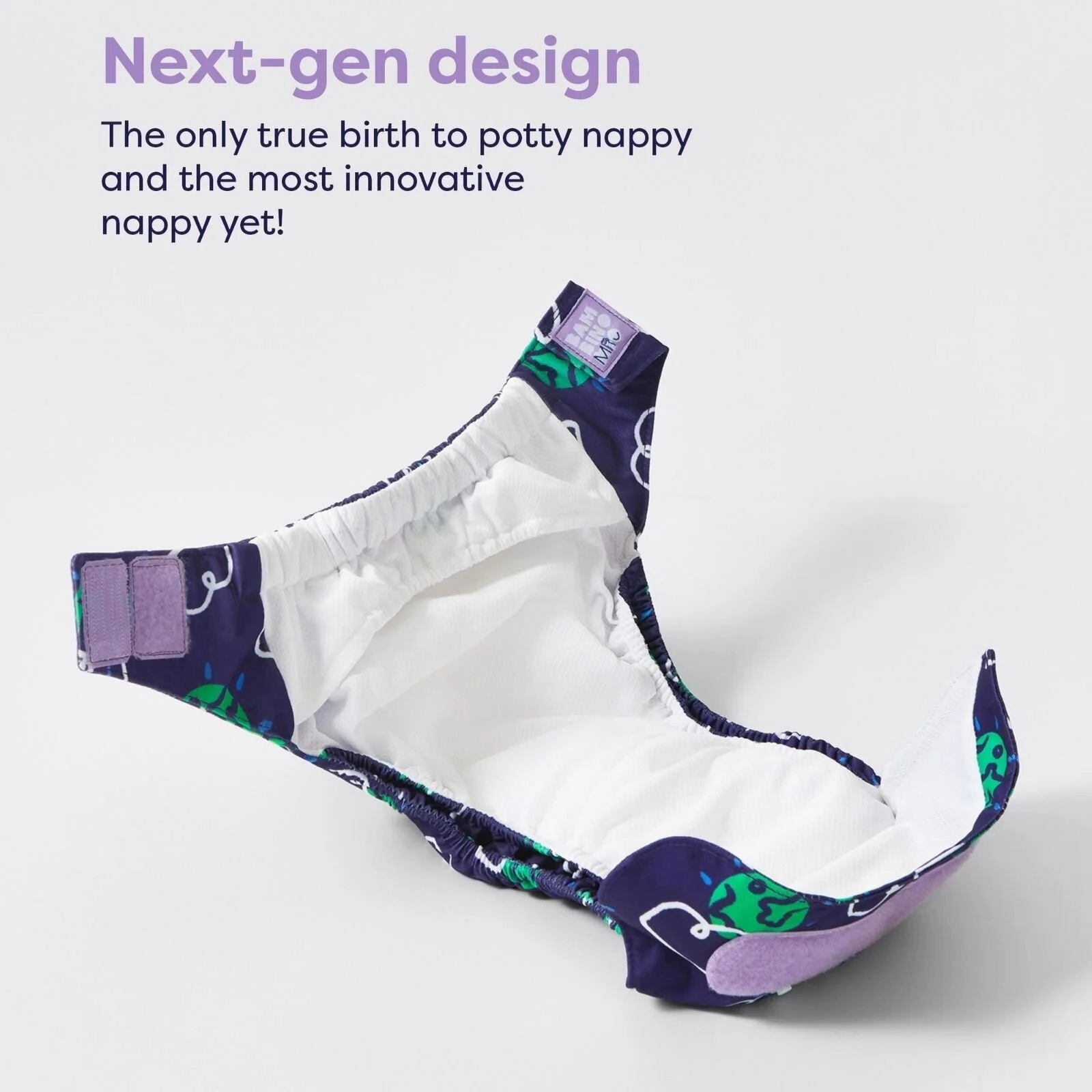 Bambino Mio-Revolutionary Reusable Nappy - Smile
