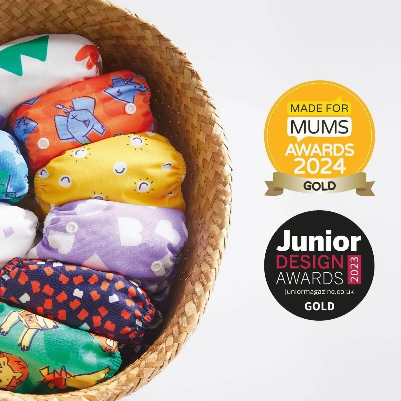 Bambino Mio-Revolutionary Reusable Nappy - Smile