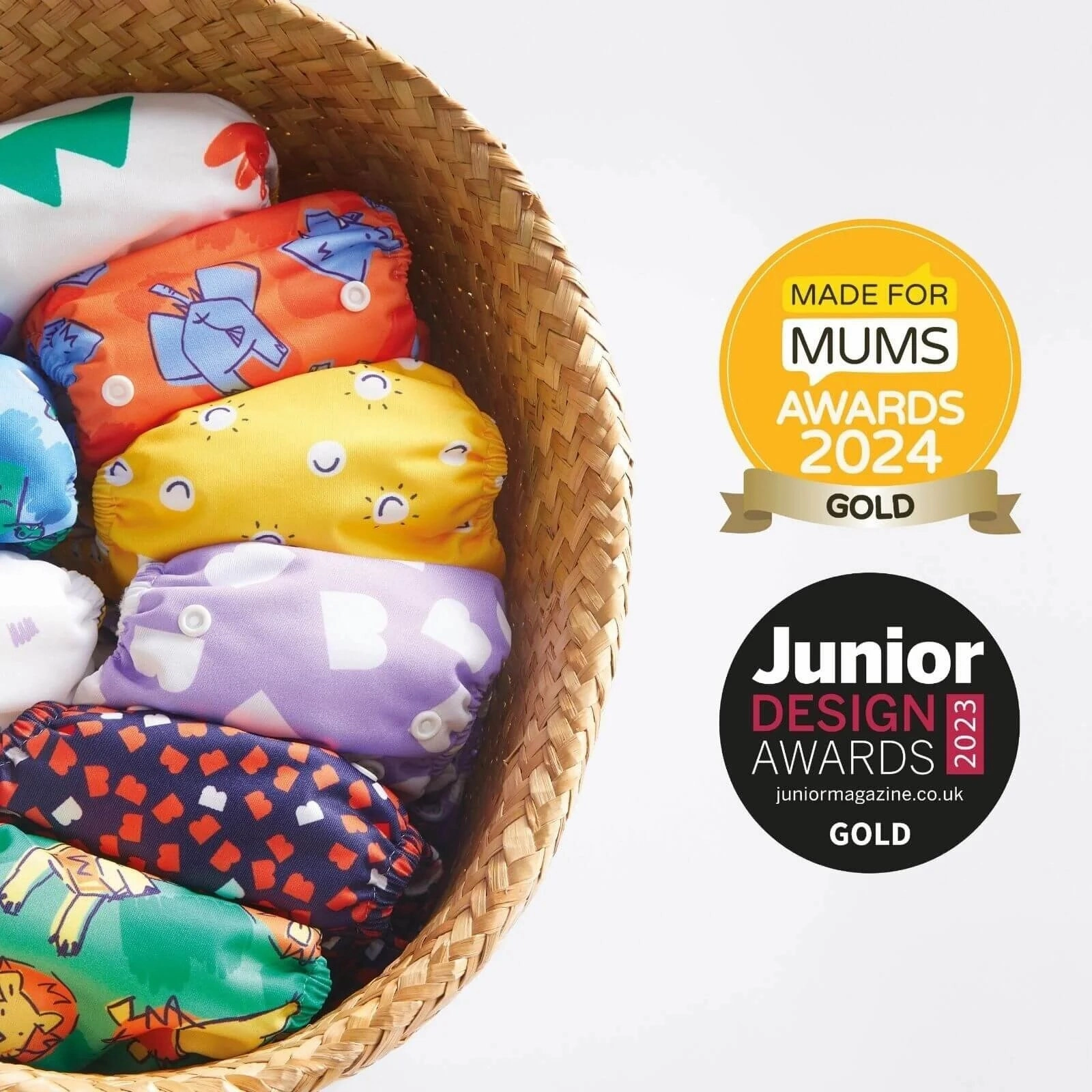 Bambino Mio-Revolutionary Reusable Nappy - Smile