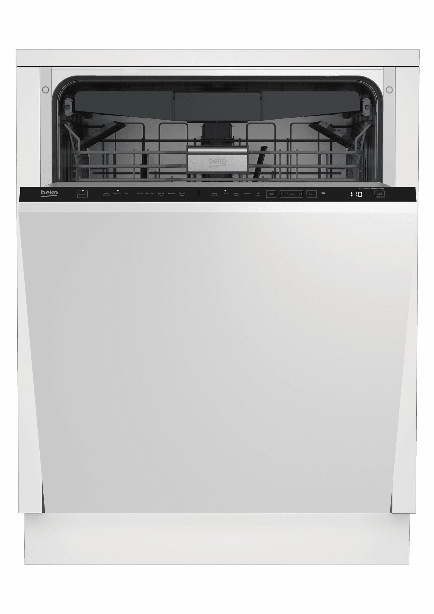 Beko DIT38530 Tall Tub Dishwasher, 16 Place Settings, 45 Dba, Fully Integrated Panel Ready
