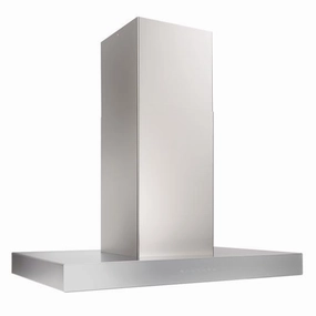Best Range Hoods ICB3I36SBS Ispira 36-In. 650 Max Cfm Stainless Steel Island Range Hood With Purled&#8482; Light System And Brushed Grey Glass