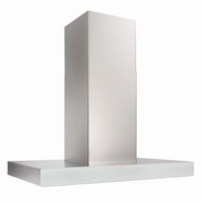 Best Range Hoods ICB3I36SBW Ispira 36-In. 650 Max Cfm Stainless Steel Island Range Hood With Purled&#8482; Light System And White Glass