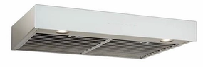 Best Range Hoods UCB3I30SBW Ispira 30-In. 550 Max Cfm Stainless Steel Under-Cabinet Range Hood With Purled&#8482; Light System And White Glass, Energy Star Certified
