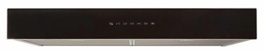 Best Range Hoods UCB3I36SBB Ispira 36-In. 550 Max Cfm Stainless Steel Under-Cabinet Range Hood With Purled&#8482; Light System And Black Glass, Energy Star Certified
