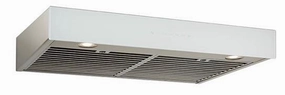 Best Range Hoods UCB3I36SBW Ispira 36-In. 550 Max Cfm Stainless Steel Under-Cabinet Range Hood With Purled&#8482; Light System And White Glass, Energy Star Certified