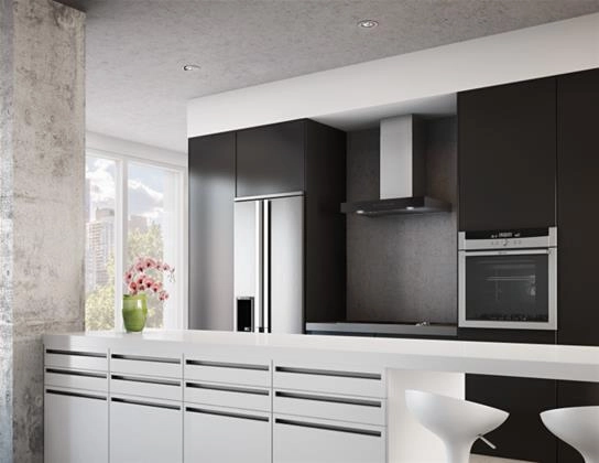 Best Range Hoods WCB3I36SBN Ispira 36-In. 650 Max Cfm Stainless Steel Chimney Range Hood With Purled&#8482; Light System, Without Glass. To Complete Your Hood - Select A Glass Panel In One Of 8 Designer Colors.