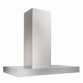 Best Range Hoods WCB3I36SBS Ispira 36-In. 650 Max Cfm Stainless Steel Chimney Range Hood With Purled&#8482; Light System And Brushed Grey Glass