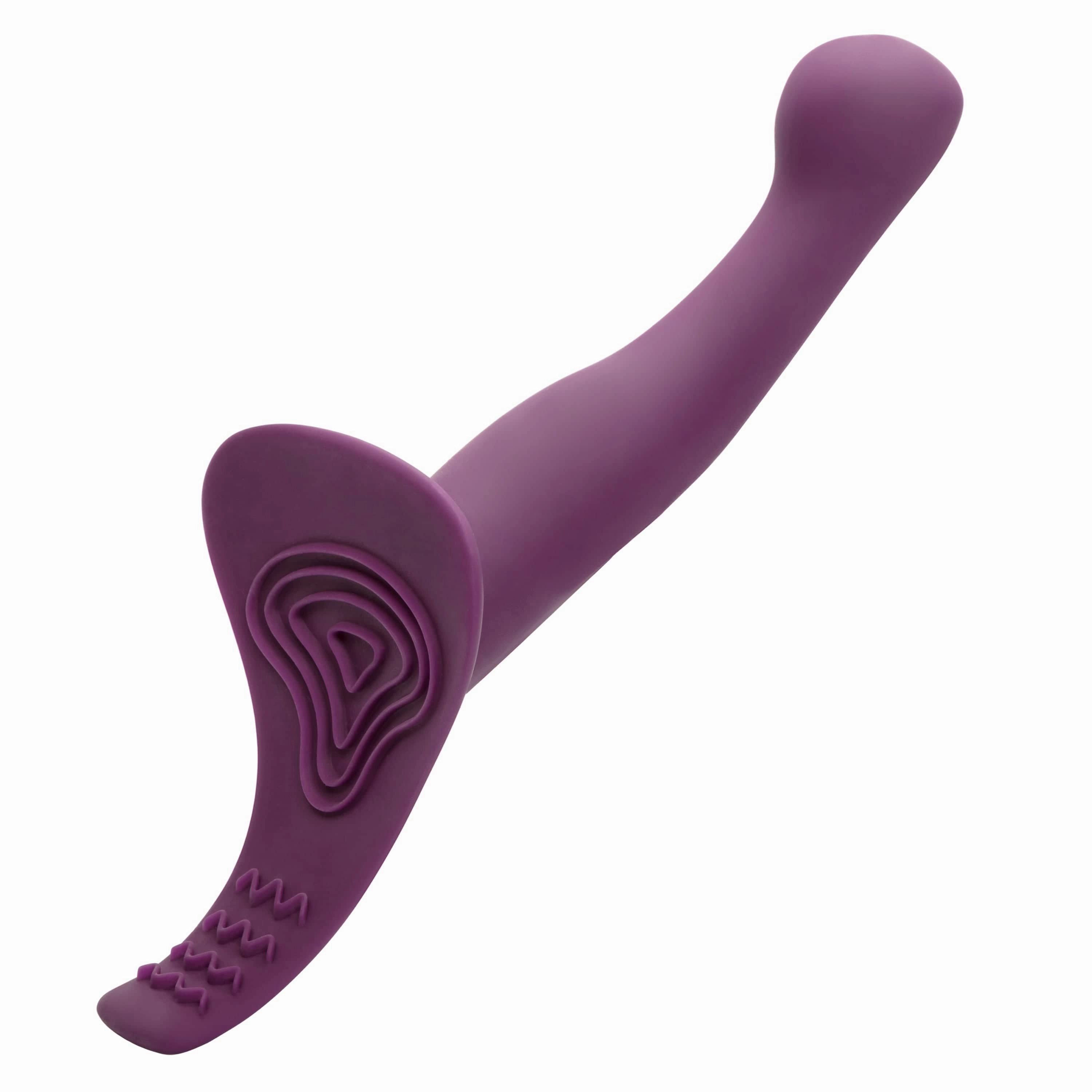 California Exotics - Her Royal Harness Vibrating ME2 Probe Clamshell Vibrator (Purple)