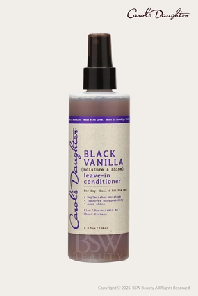 CAROLS DAUGHTER BLACK VANILLA MOISTURE & SHINE LEAVE-IN CONDITIONER 2oz / 8oz