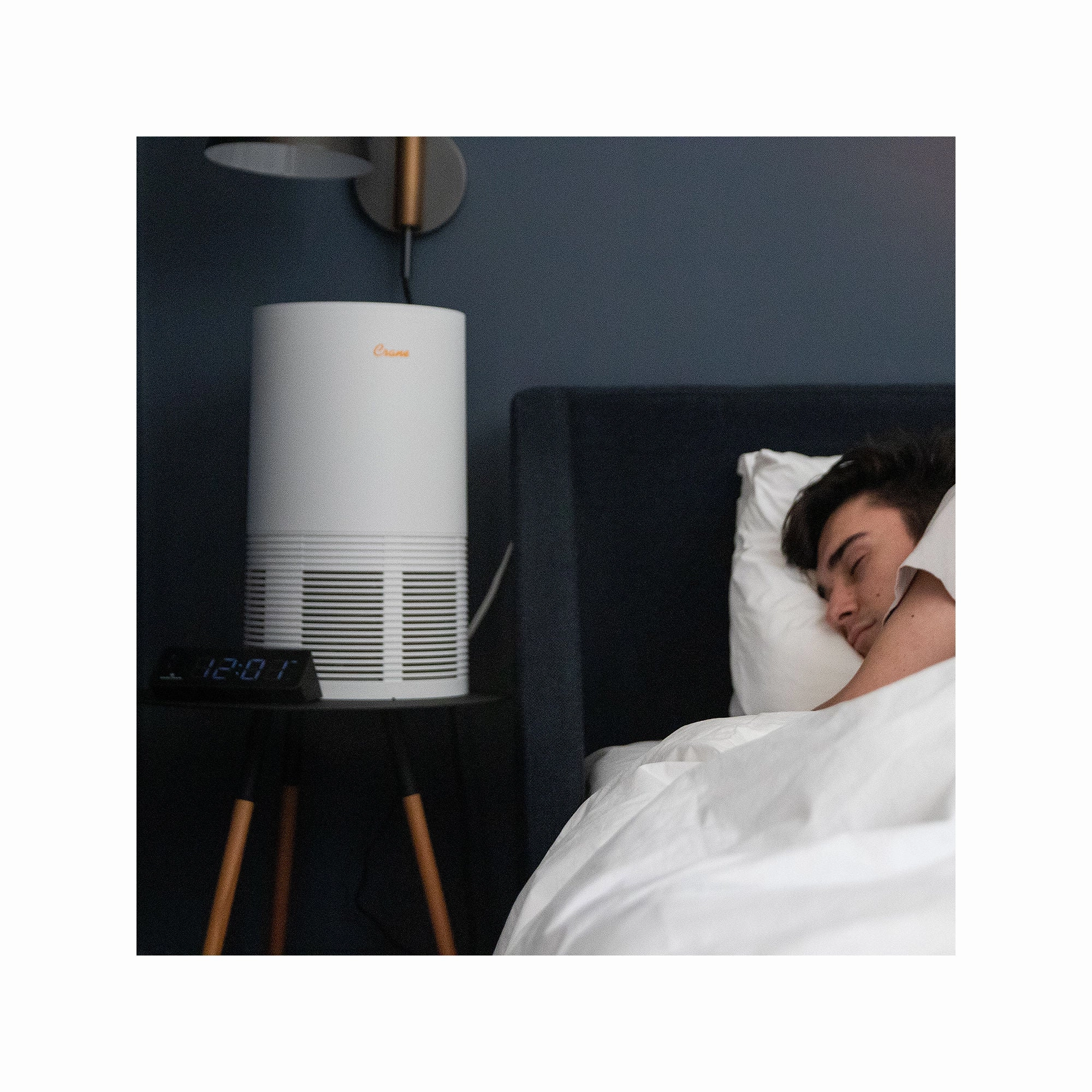 Crane True Hepa Air Purifier With Germicidal Uv Light, 300 Sq Ft. Coverage, Premium EE-5068 - WHITE ONE SIZE
