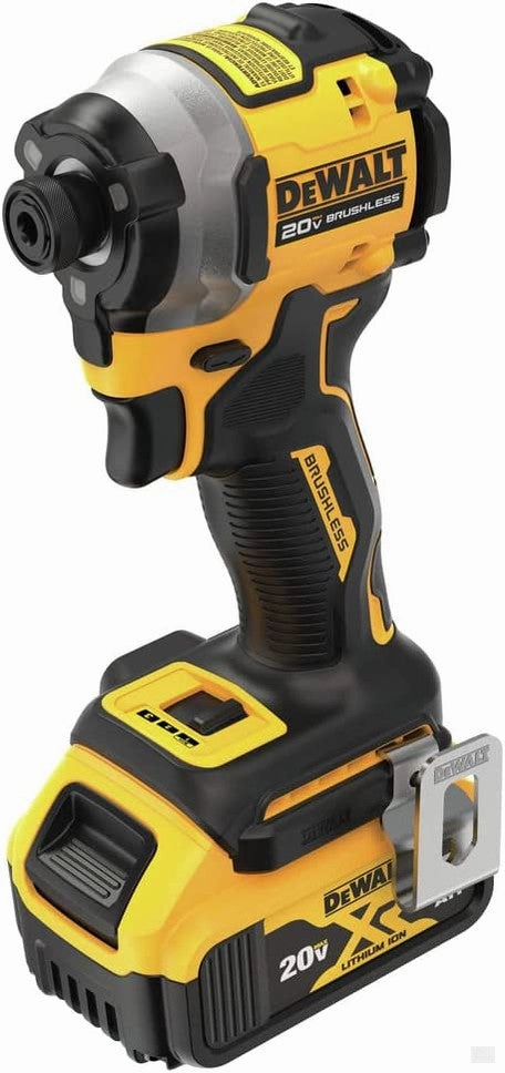 DEWALT ATOMIC 20V MAX* 1/4 in. Brushless Cordless 3-Speed Impact Driver Kit DCF850P1