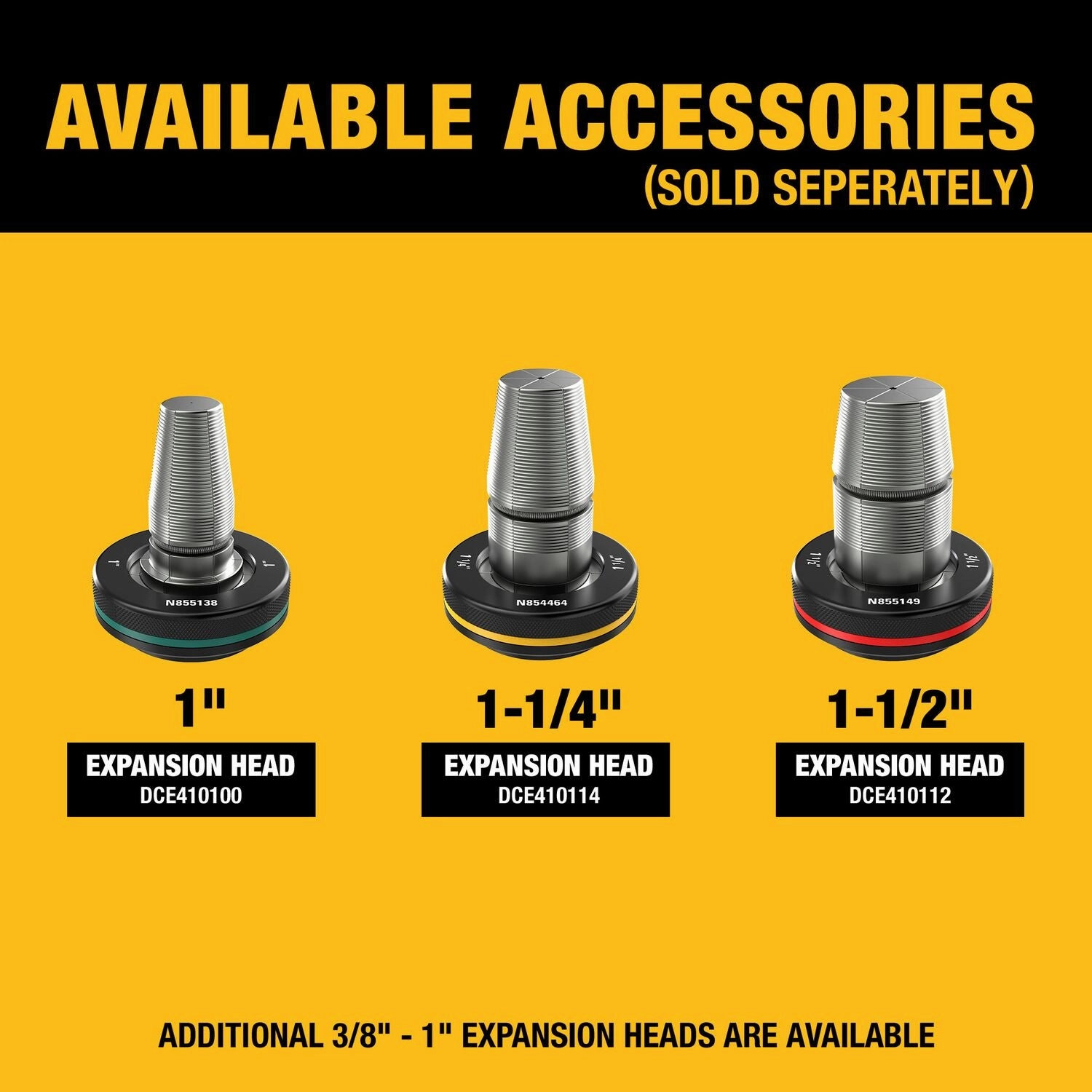 DEWALT DCE410B-20V MAX* XR 1-1/2" PEX Expander (Tool Only)