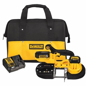 DEWALT DCS371P1-20V MAX* Lithium Ion Portable Band Saw Kit, Cordless