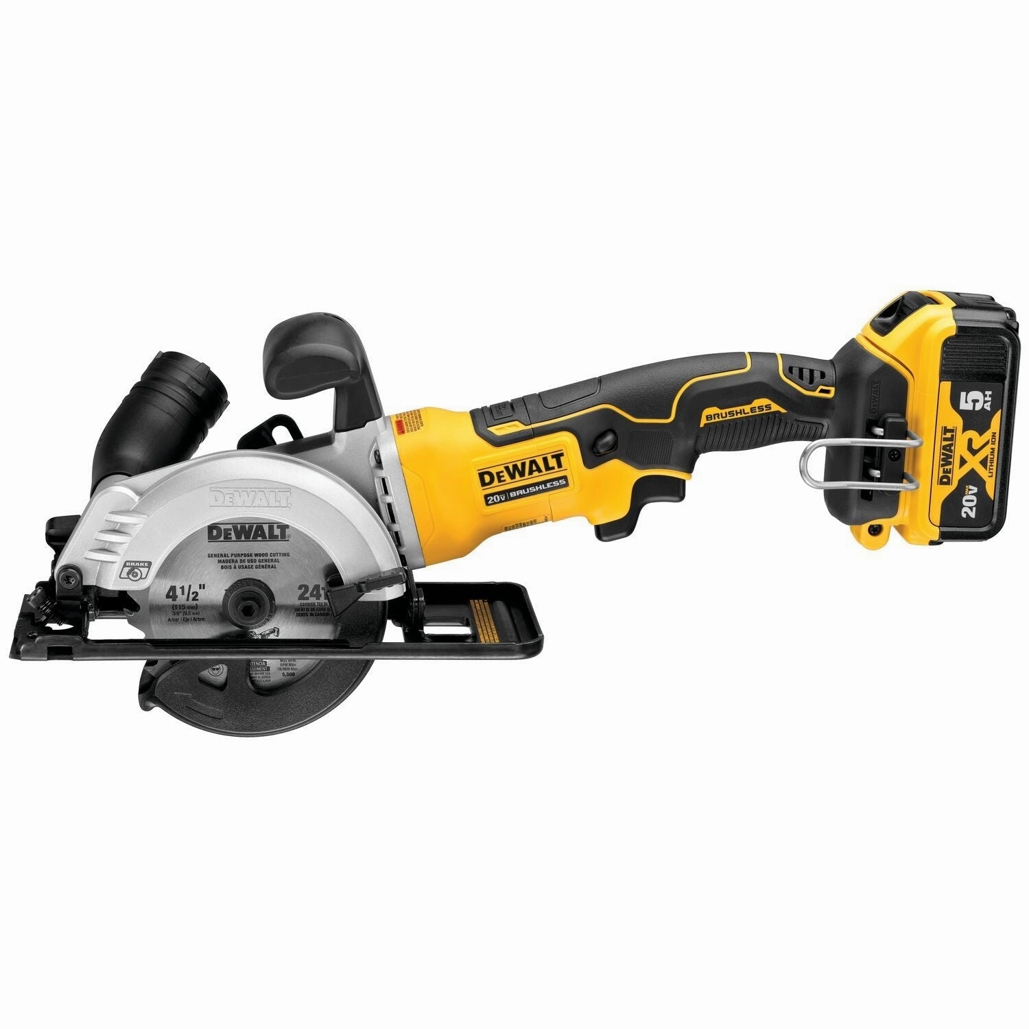 DEWALT DCS571P1-20V Max 4-1/2In Cordless Circular Saw