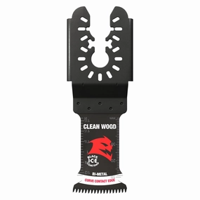 Diablo DOU125JBW- 1-1/4 in. Universal Fit Bi-Metal Oscillating Blade for Clean Wood