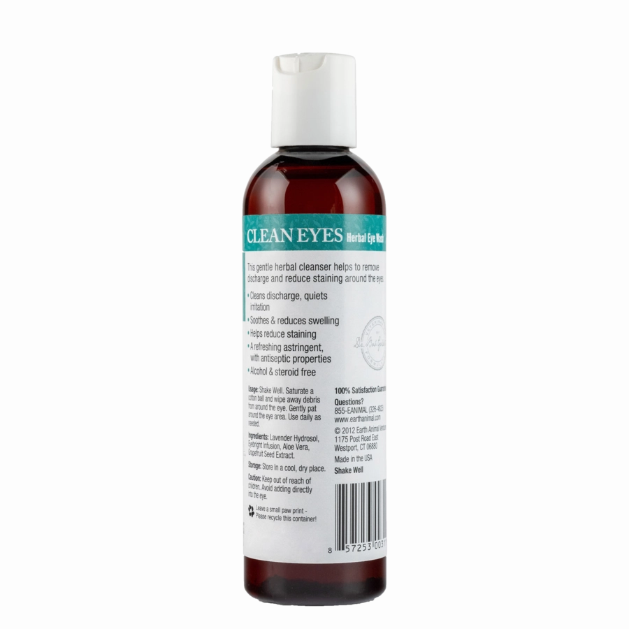 Earth Animal Clean Eyes Eye Wash