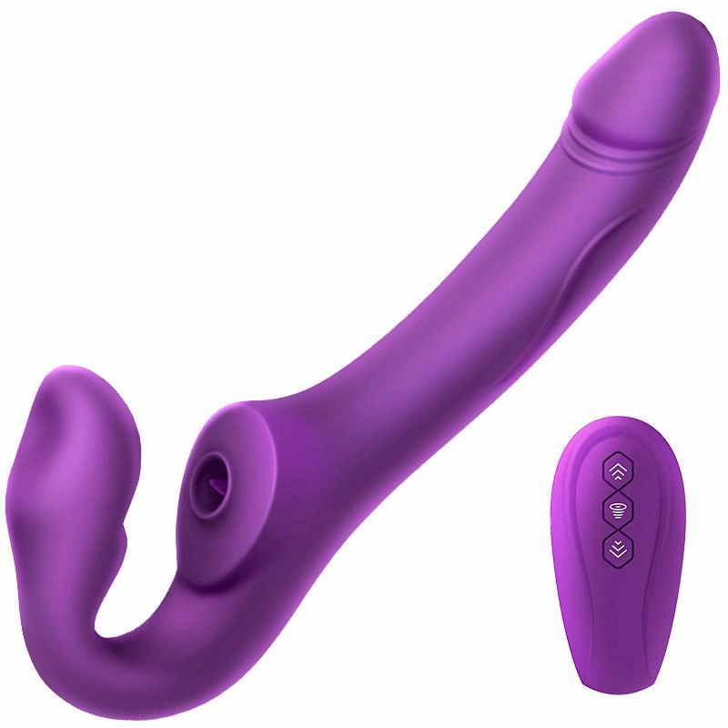 Erocome - Cancri Remote Control Couple's Dildo (Purple)