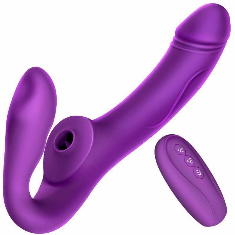 Erocome - Cancri Remote Control Couple's Dildo (Purple)