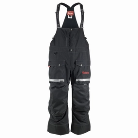 Eskimo Roughneck Bibs for Men - Black/Red - 2XL