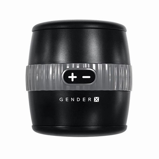 Evolved - Gender X Barrel of Fun Vibrating Stroker Masturbator (Black)