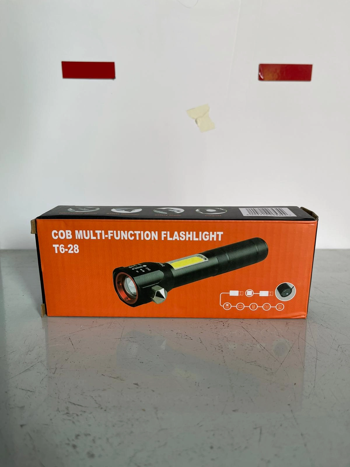 Family Fire Emergency Kit ( Fire Blanket, Fire extinguisher, Flash Light, Respirator & ETC) | Model: FEK-LF-H020-312