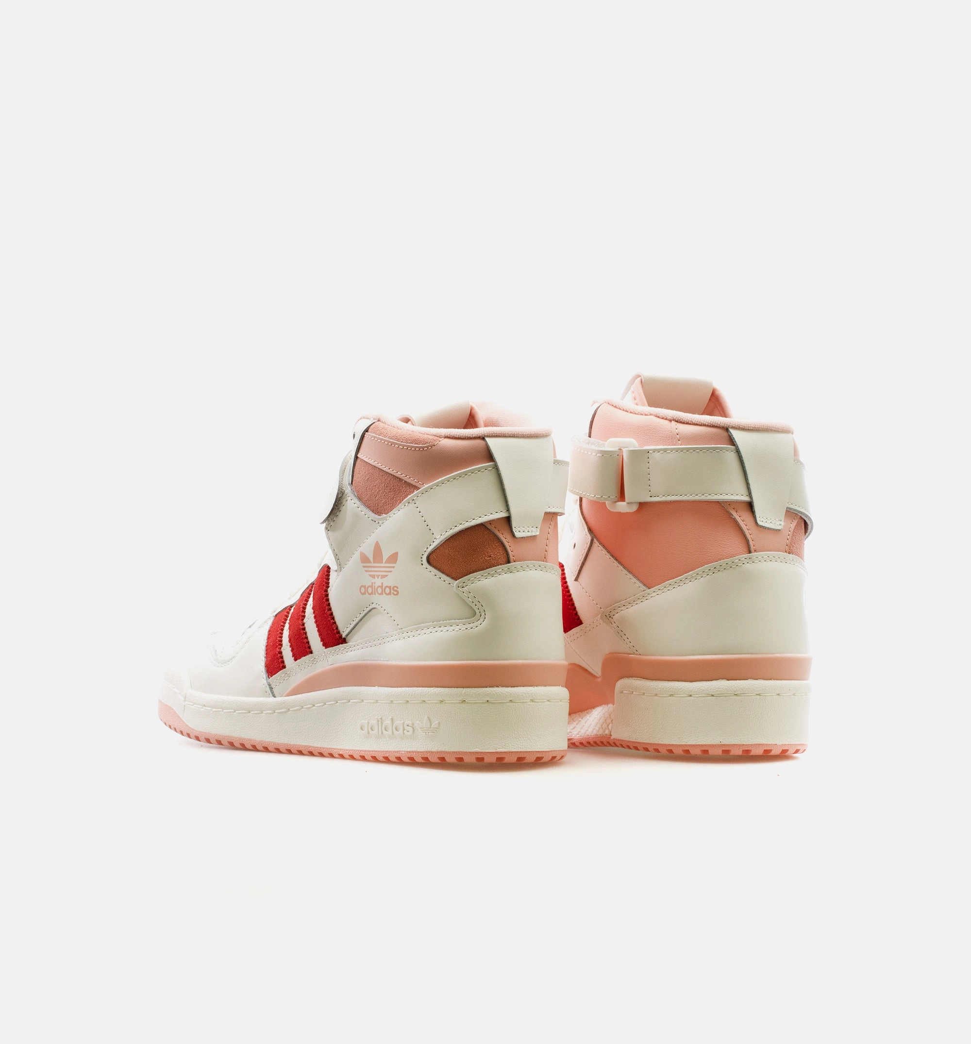 Forum 84 High Pink Glow Mens Lifestyle Shoe - White/Pink/Red
