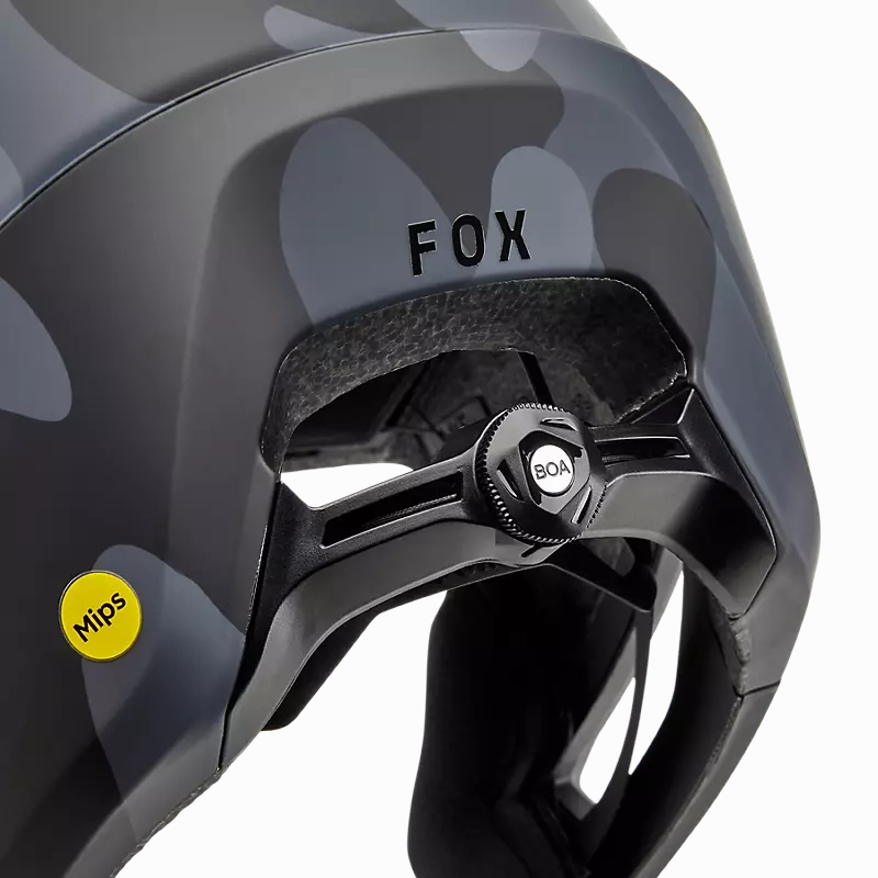 Fox Racing Dropframe Pro MTB Helmet - Runn - Black Camo