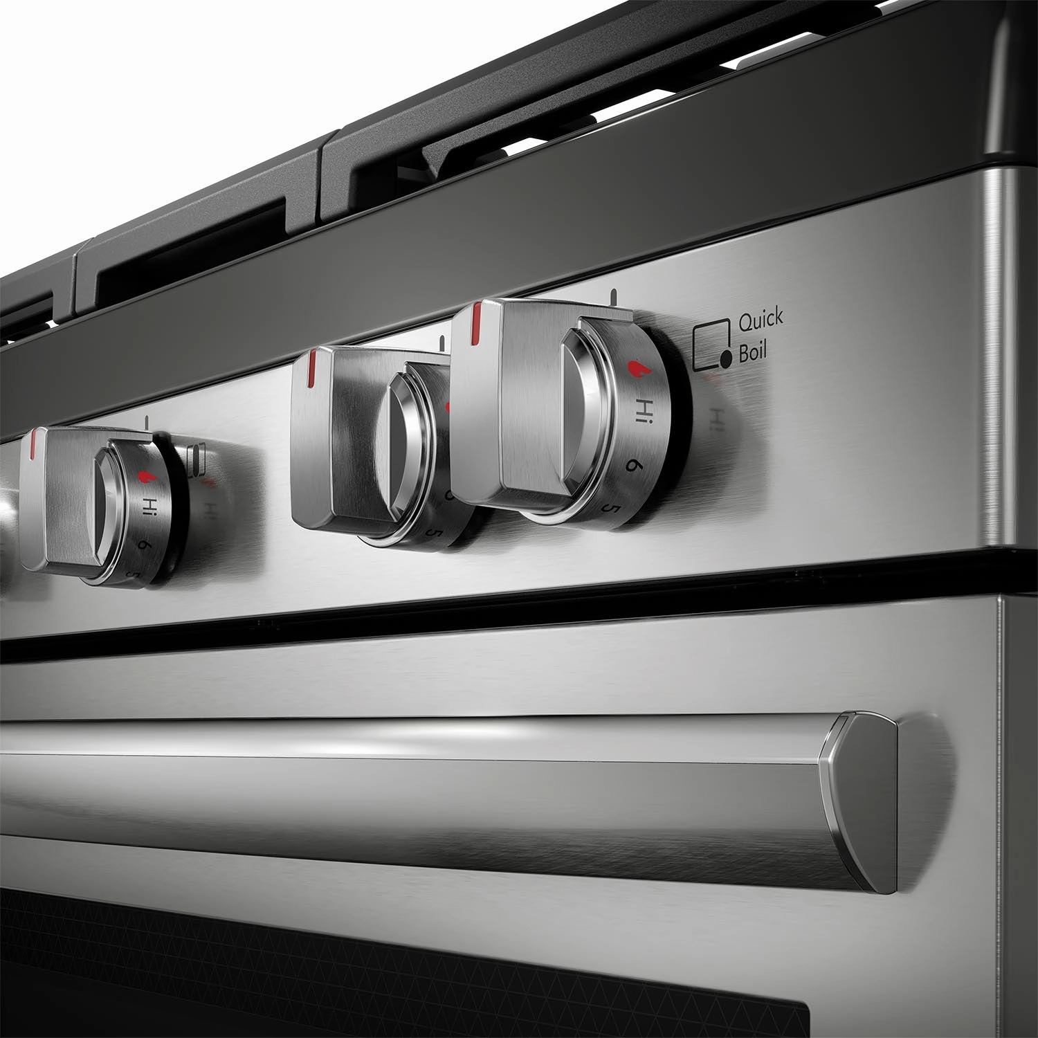 Frigidaire Gallery Smudge-Proof® Stainless Steel 30" Gas Range with Total Convection (5.1 Cu. Ft) - GCRG3060BF