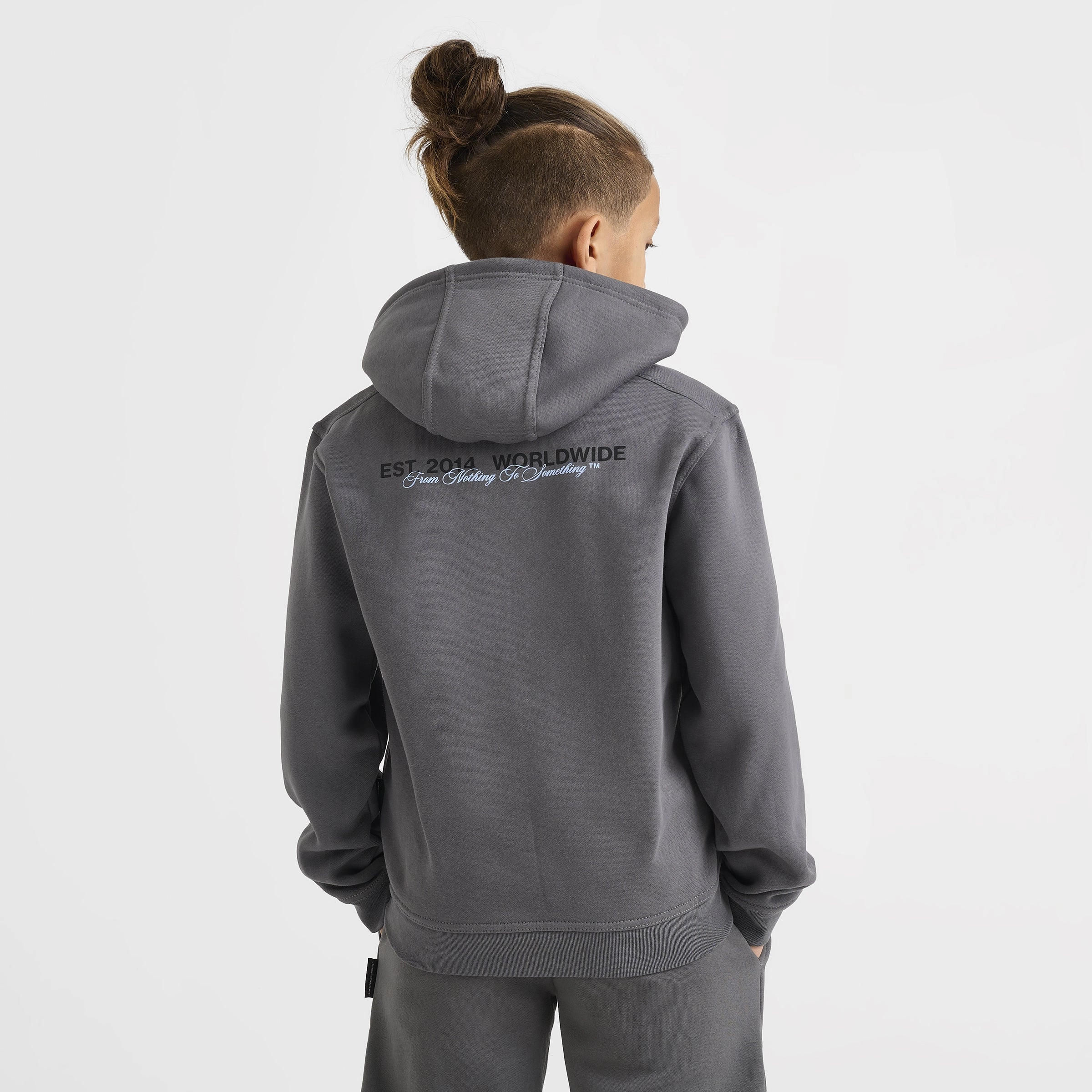 Hoodrich Junior Boys' Eterno Hoodie Lava Smoke / Black - Clear Sky