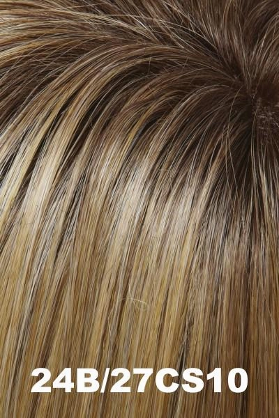 Jon Renau Toppers - EasiPart 12 (#724) - Remy Human Hair