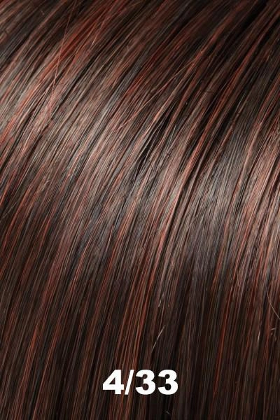 Jon Renau Toppers - EasiPart French 12" (#740) - Remy Human Hair